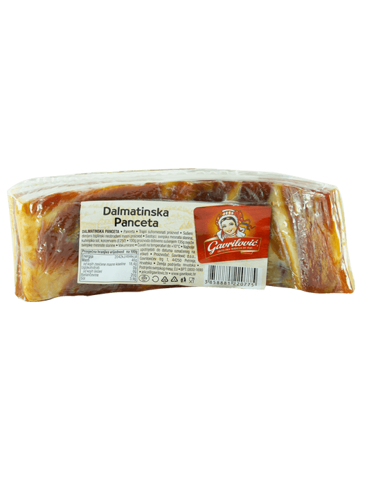 Dalmatinska Panceta Gavrilovic dalmatinischer Räucherspeck Kroatien Bodega Dalmatia