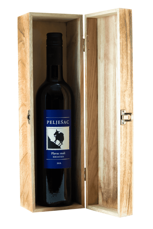 Peljesac 0,75L Badel Bodega Dalmatia Rotwein trocken Kroatien mit Kiste
