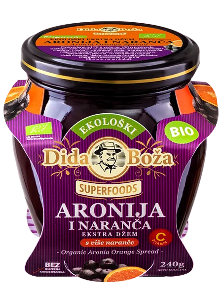 Aronia-Orange Bio Aufstrich Dida Boza 240g⎜Hier bei Bodega Dalmatia