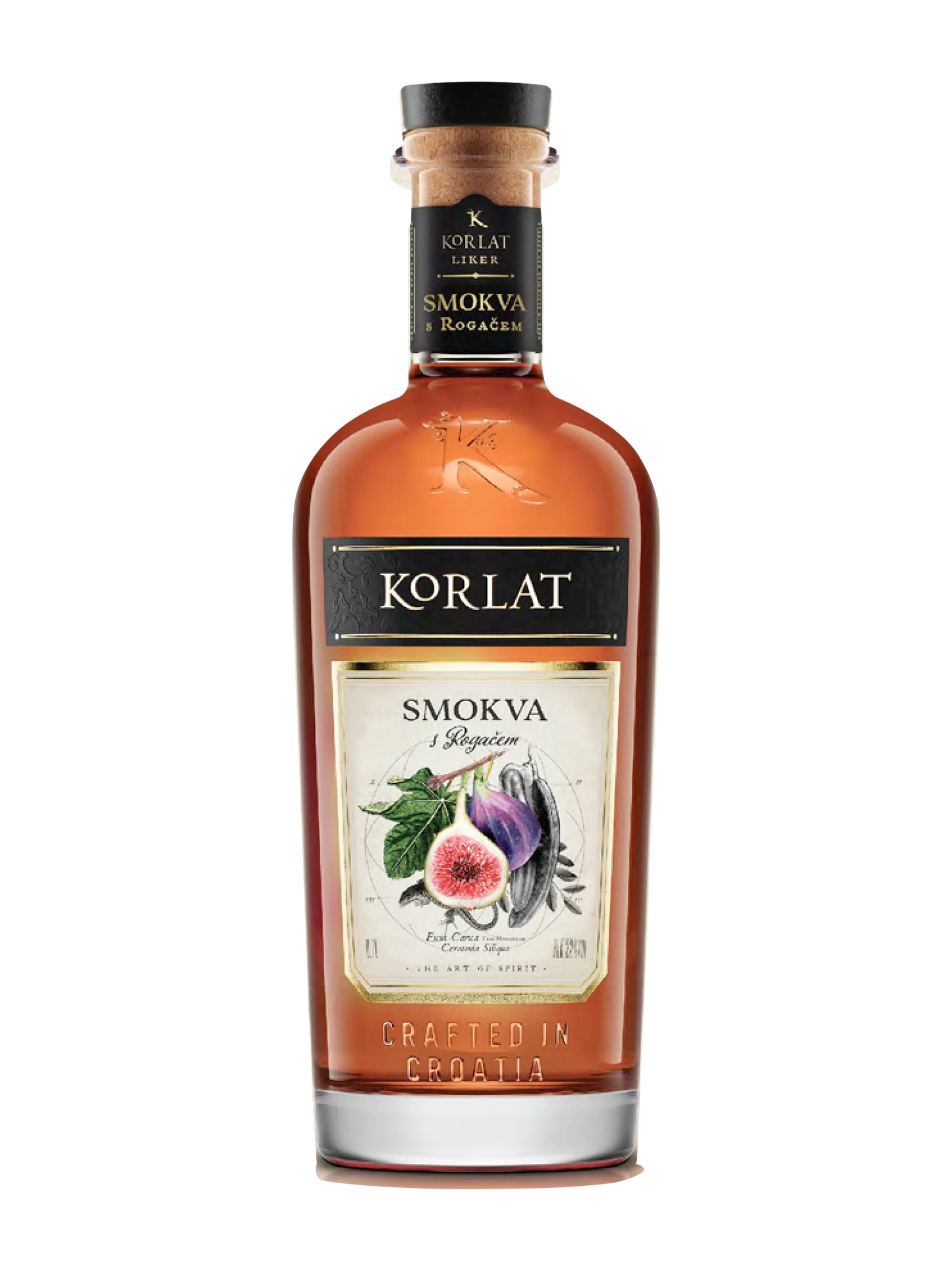 Korlat Feige mit Johannisbrot 0,7L Likör Badel 1862 | Bodega Dalmatia