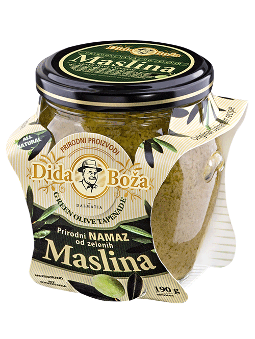 Oliven Tapenade Maslina 190g Dida Boža | Hier bei Bodega Dalmatia