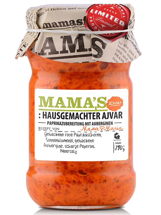 Mama‘s hausgemachter Ajvar 290g