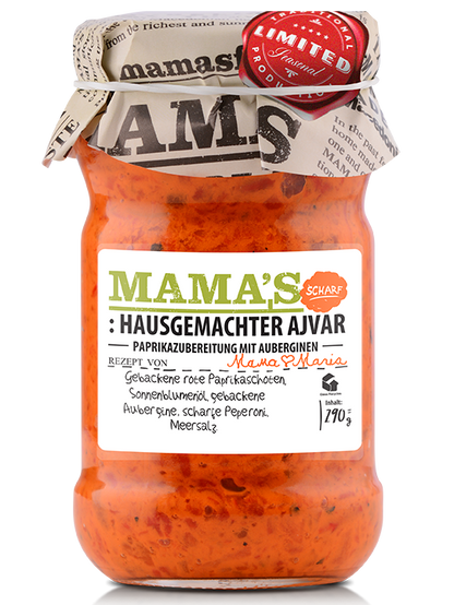 Mama‘s hausgemachter Ajvar 290g