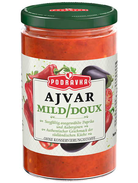 Ajvar mild 350g Podravka⎢Hier bei Bodega Dalmatia