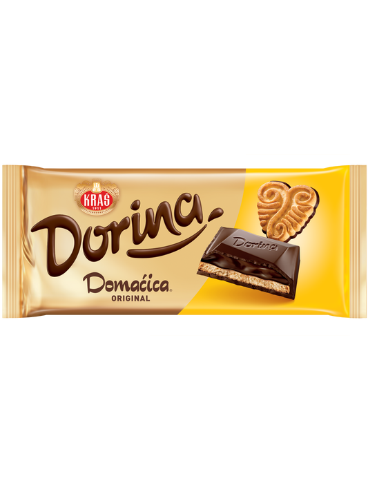 Dorina Schokolade mit Domacica Keks 100g Kras⎜Hier kaufen!⎜Bodega Dalmatia