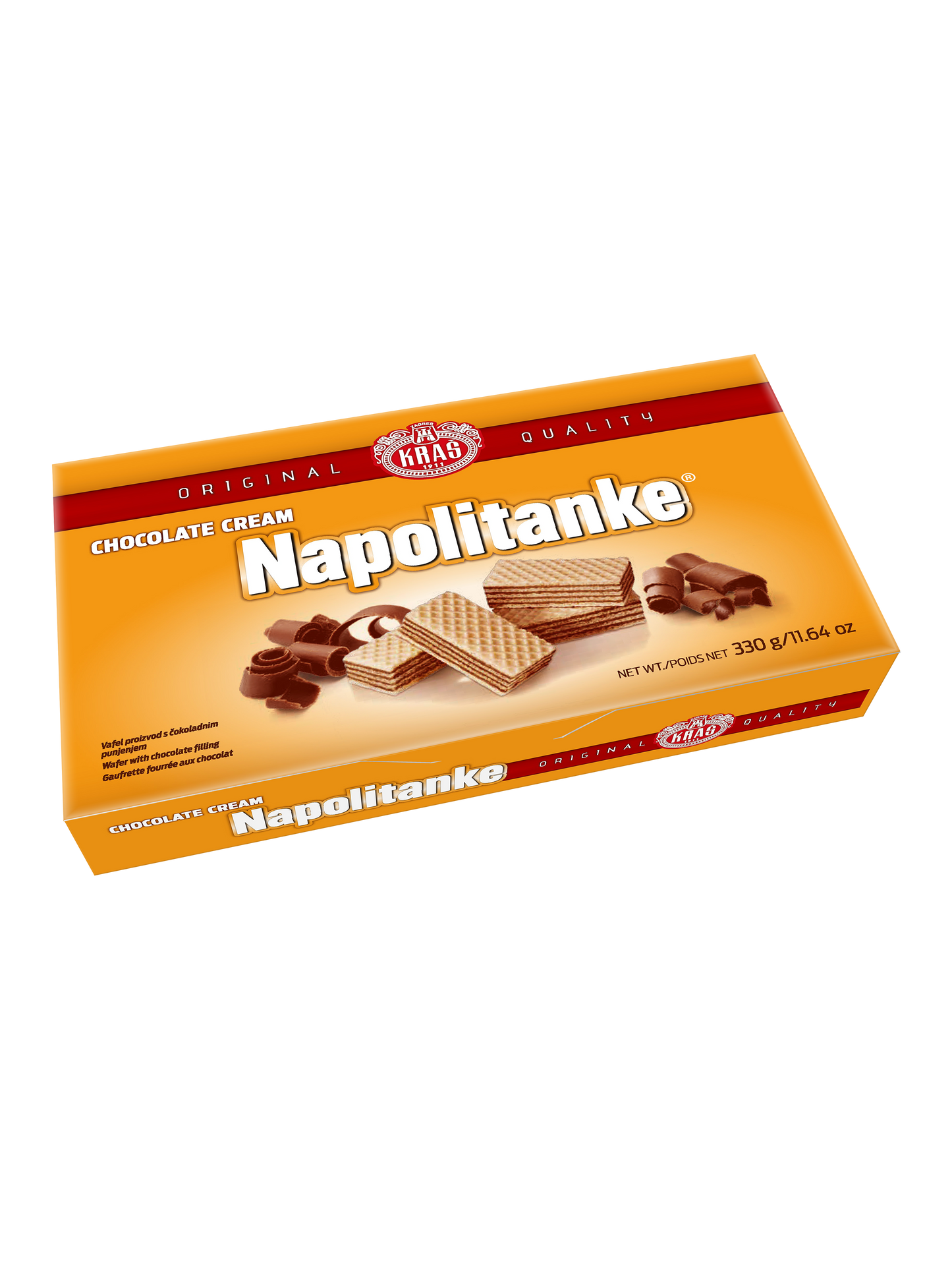 Napolitanke Chocolate Cream 330g Kraš