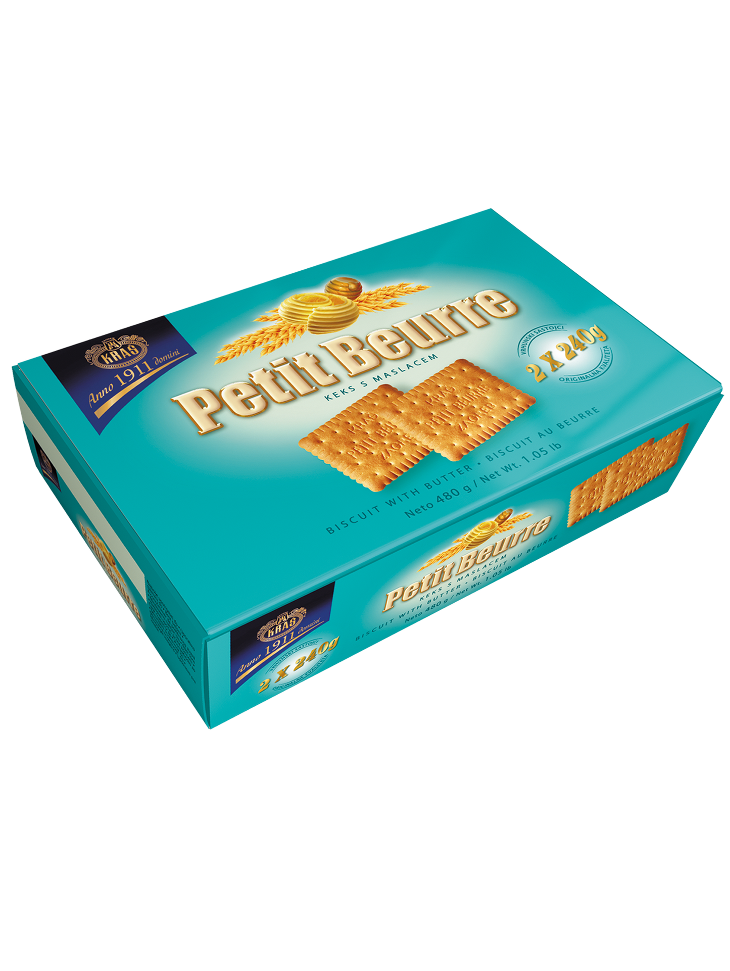 Petit Beurre Butterkekse 480g Kraš⎜Hier kaufen!⎜Bodega Dalmatia