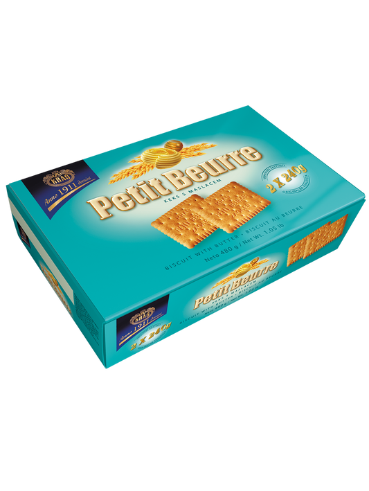 Petit Beurre Butterkekse 480g Kraš⎜Hier kaufen!⎜Bodega Dalmatia