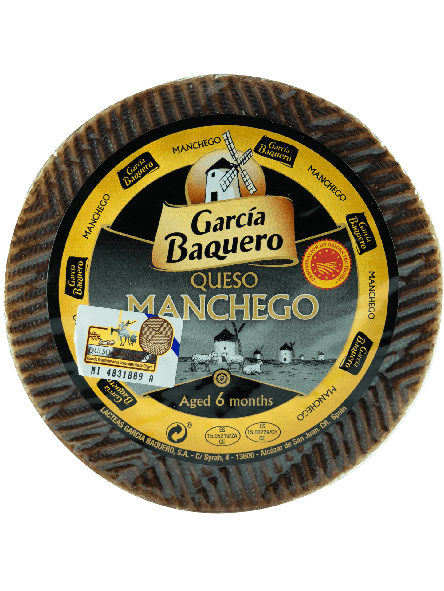 Queso Manchego Schafskäse 1kg García Baquero Spanien Bodega Dalmatia