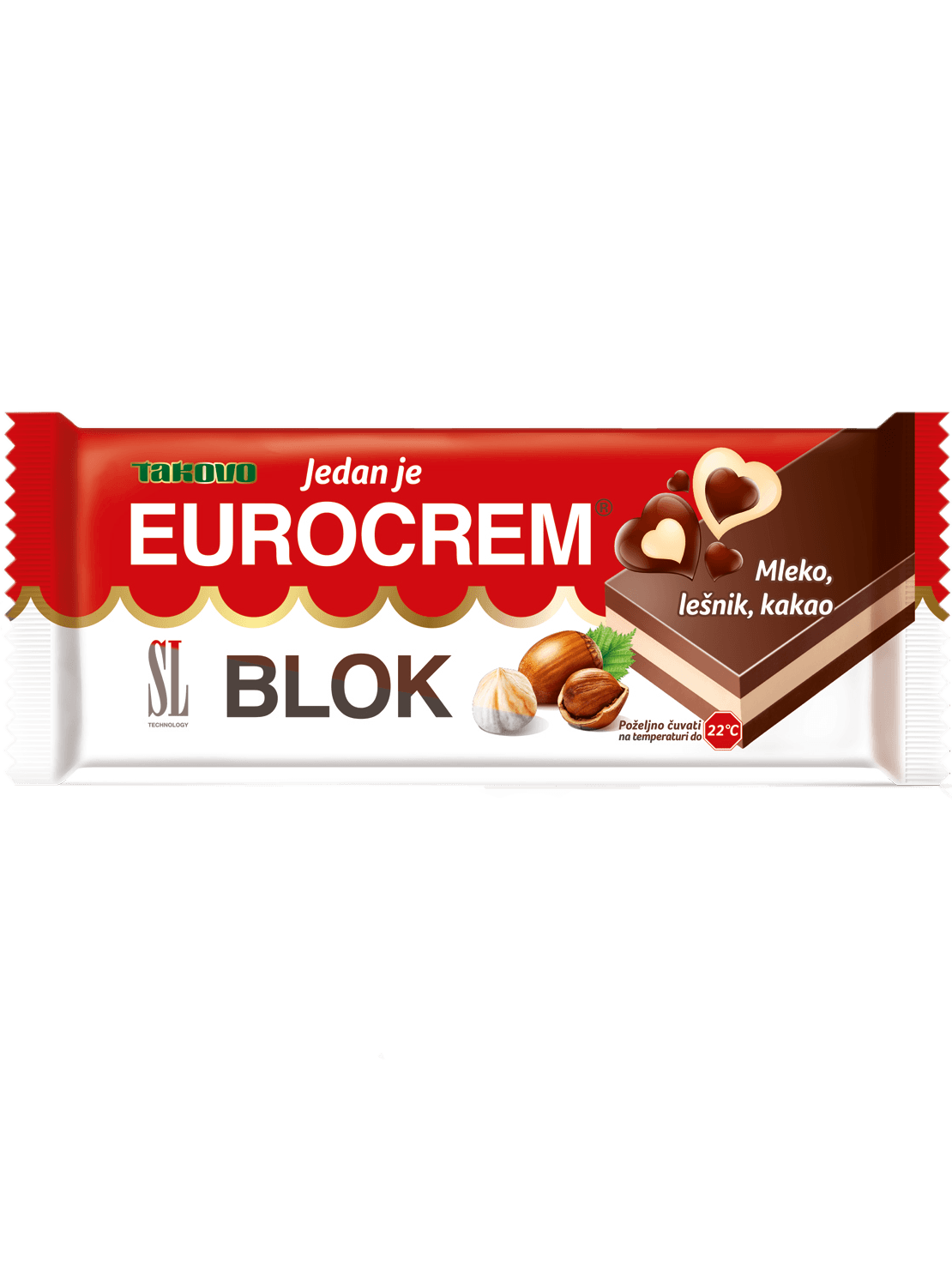 Eurocrem Blok 90g Takovo ⎢Hier bei Bodega Dalmatia kaufen!