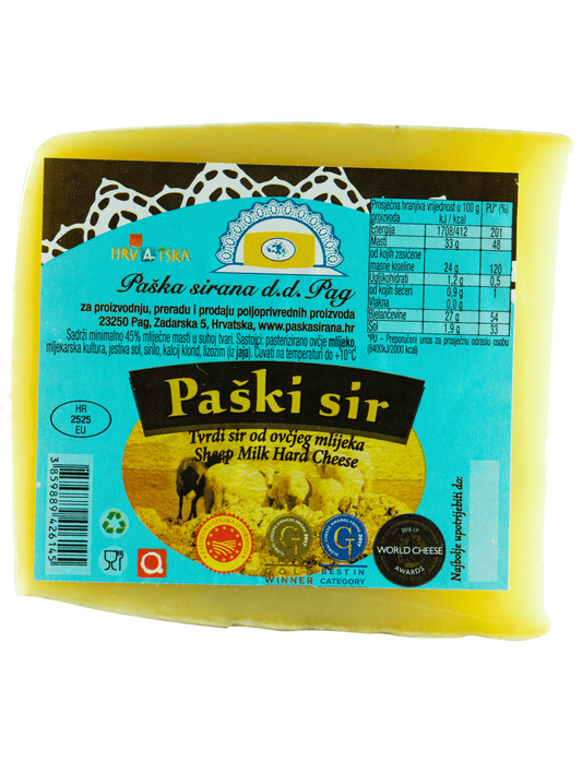 Paški ovčiji sir - Pager Schafskäse